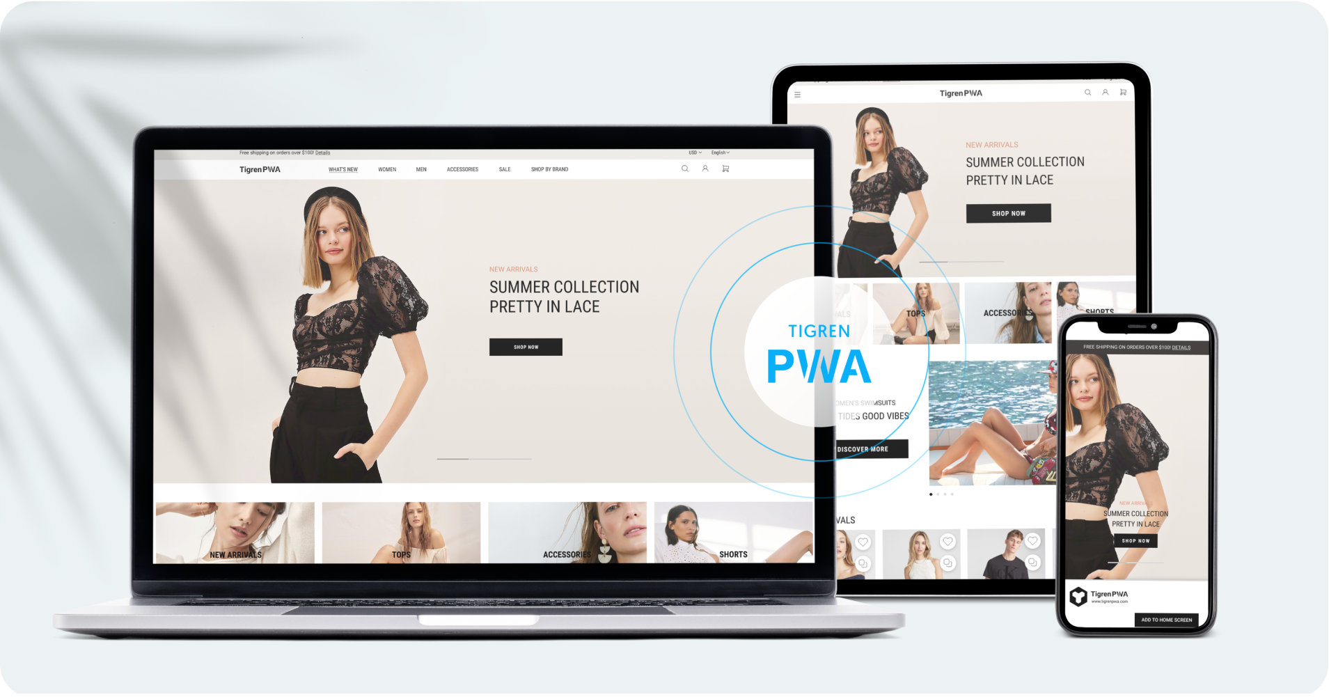 create an ecommerce website